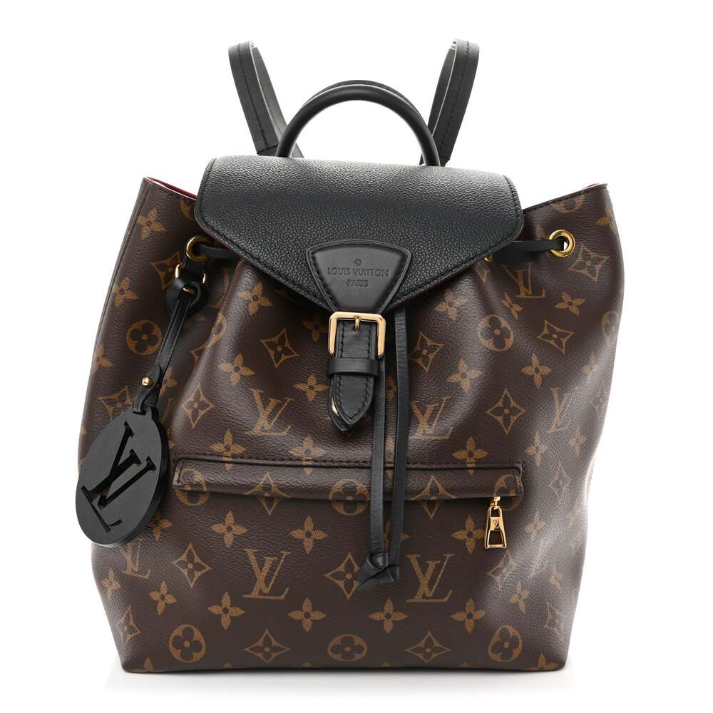 Louis Vuitton Montsouris Pm Black #269328L18B